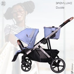 Babyluxe DUALE – Modular and Versatile Twin Stroller
