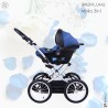 Babyluxe MOLLA Classic Trio with Leaf Springs | Timeless Comfort and Style