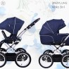 Babyluxe MOLLA Classic Trio with Leaf Springs | Timeless Comfort and Style